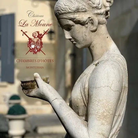 Alojamento de Acomodação e Pequeno-almoço Château La Moune Montussan